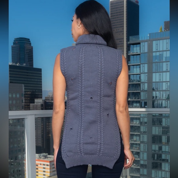 Turtle neck vest top - Picture 3 of 8
